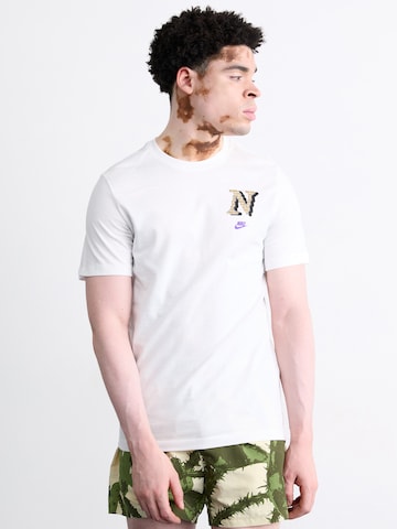Nike Sportswear Тениска 'CLUB' в бяло