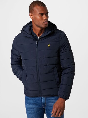 Lyle & Scott Tussenjas in Blauw: voorkant