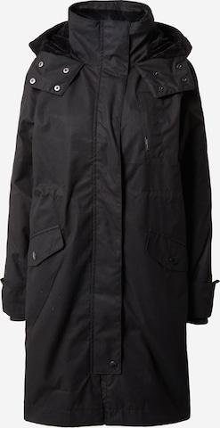 Ragwear Between-Seasons Coat 'NICCO' in Black: front