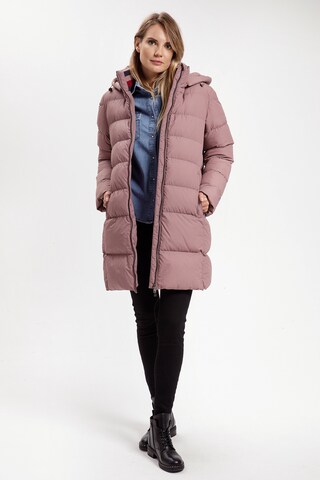 CROSS JEANS Wintermantel '81259' in Pink