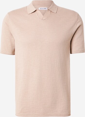 JACK & JONES Poloshirt 'JJKANE' in Grau: Vorderseite