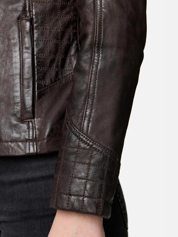 Tazzio Between-Season Jacket 'F522' in Brown