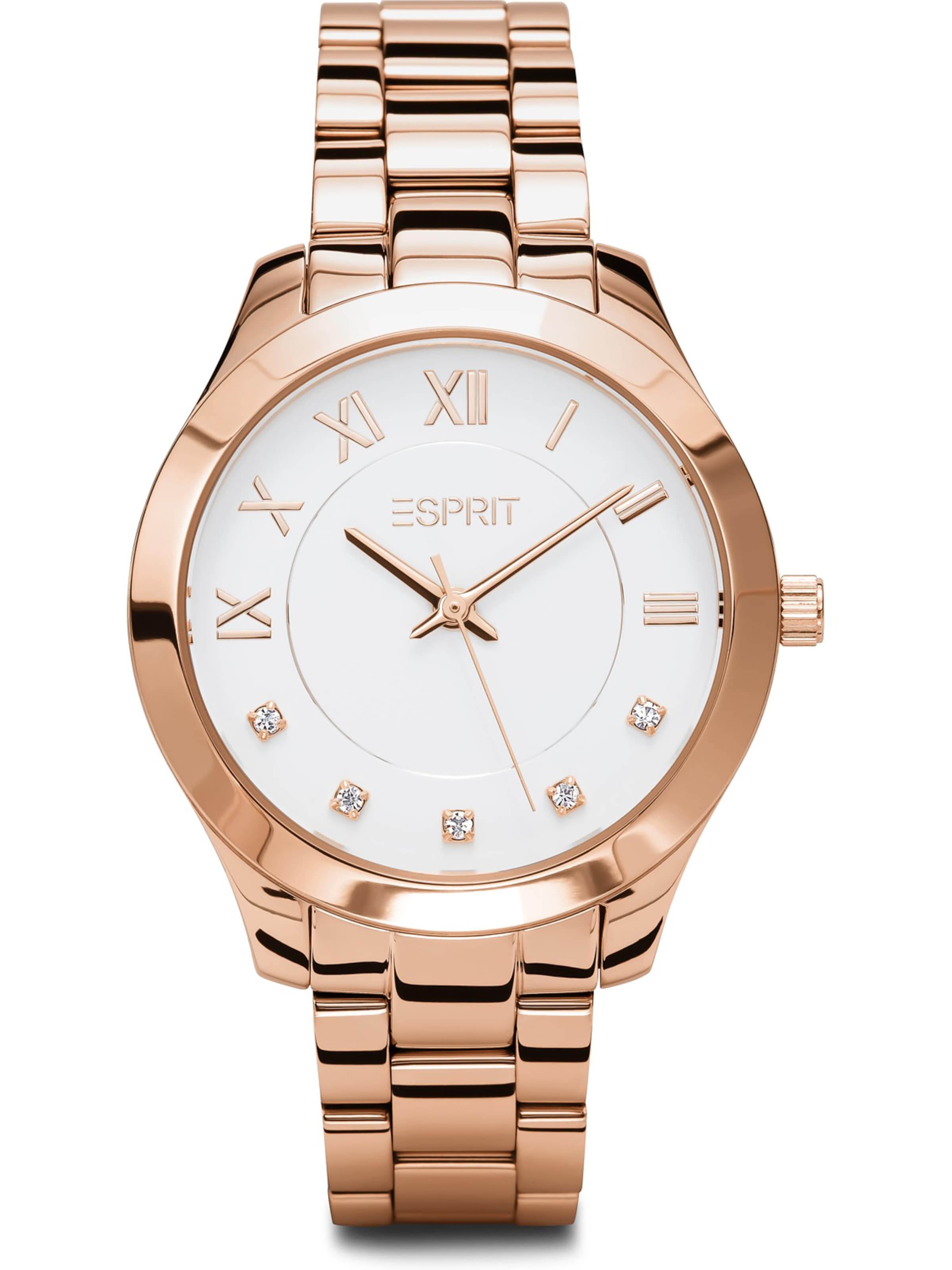 ESPRIT Analoguhr in Gold: Vorderseite