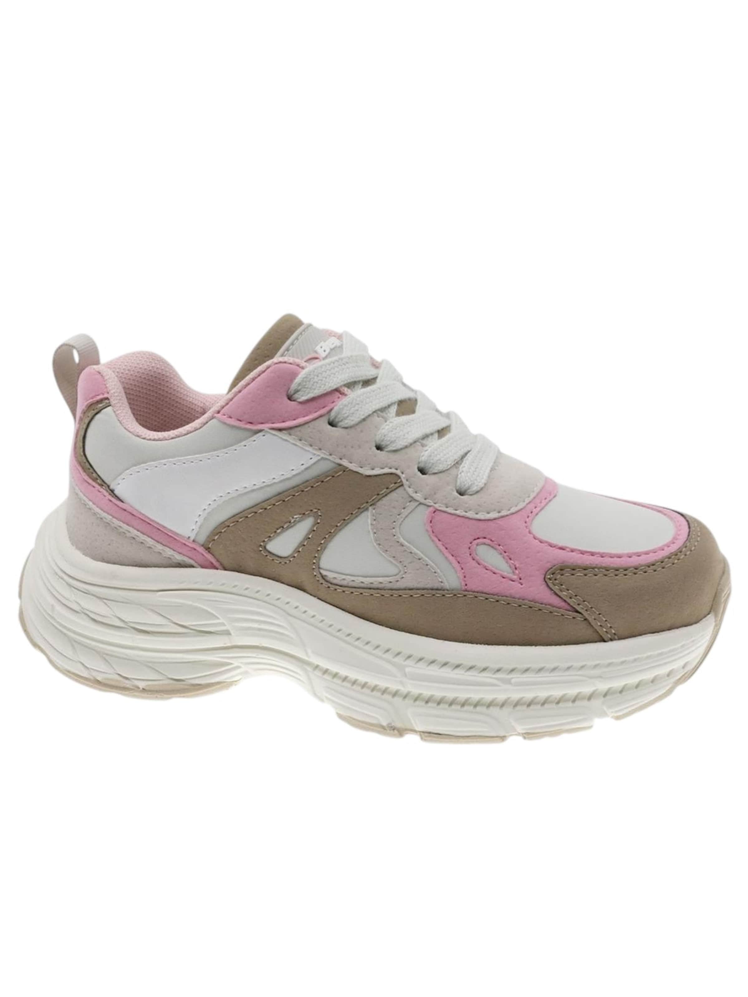 Sneaker di Beppi in rosa: frontale