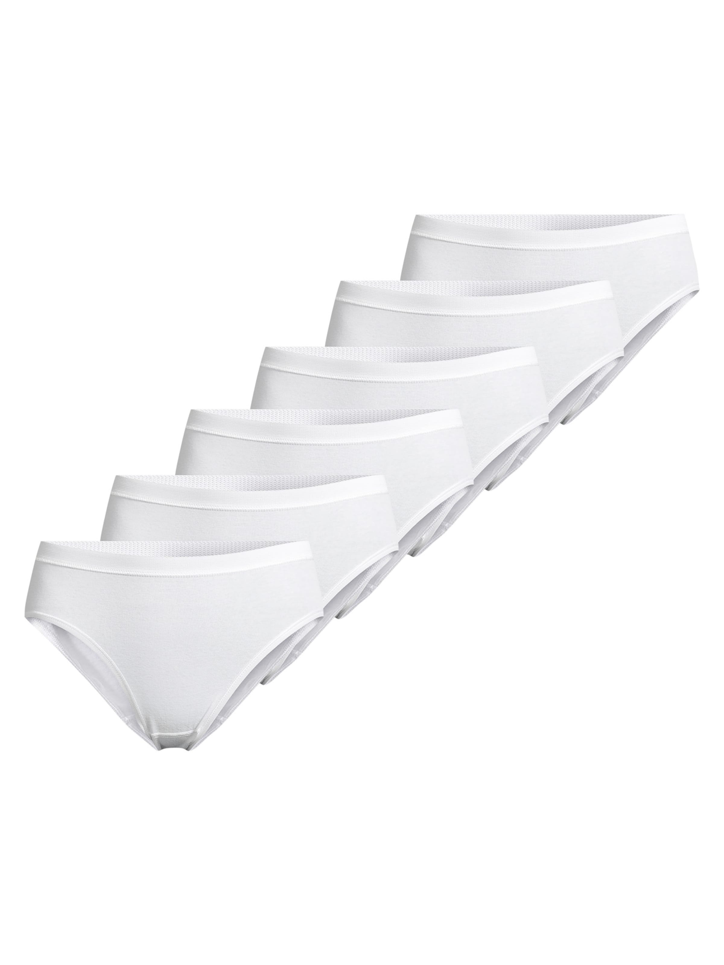 CON-TA Panty 'Feinripp' in White: front