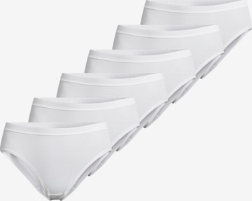 CON-TA Slip 'Feinripp' in Weiß: Vorderseite