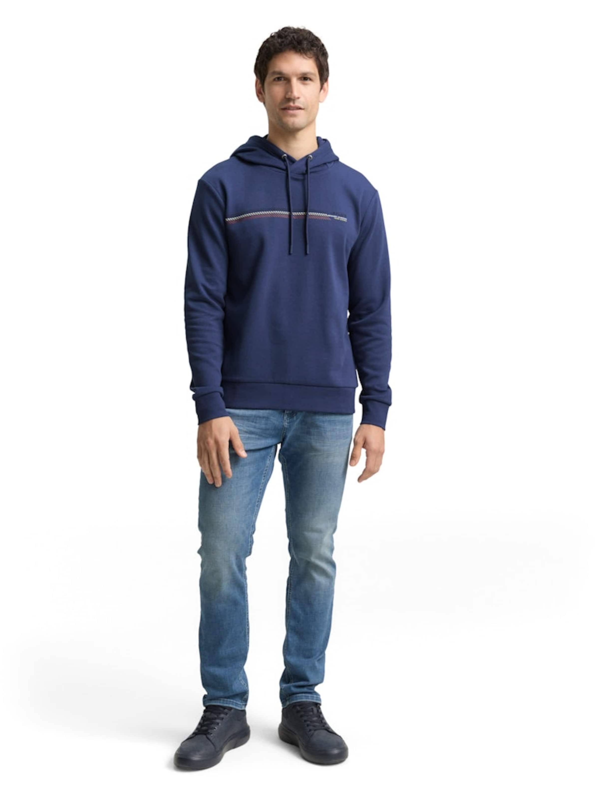TOM TAILOR Sweatshirt in Blue