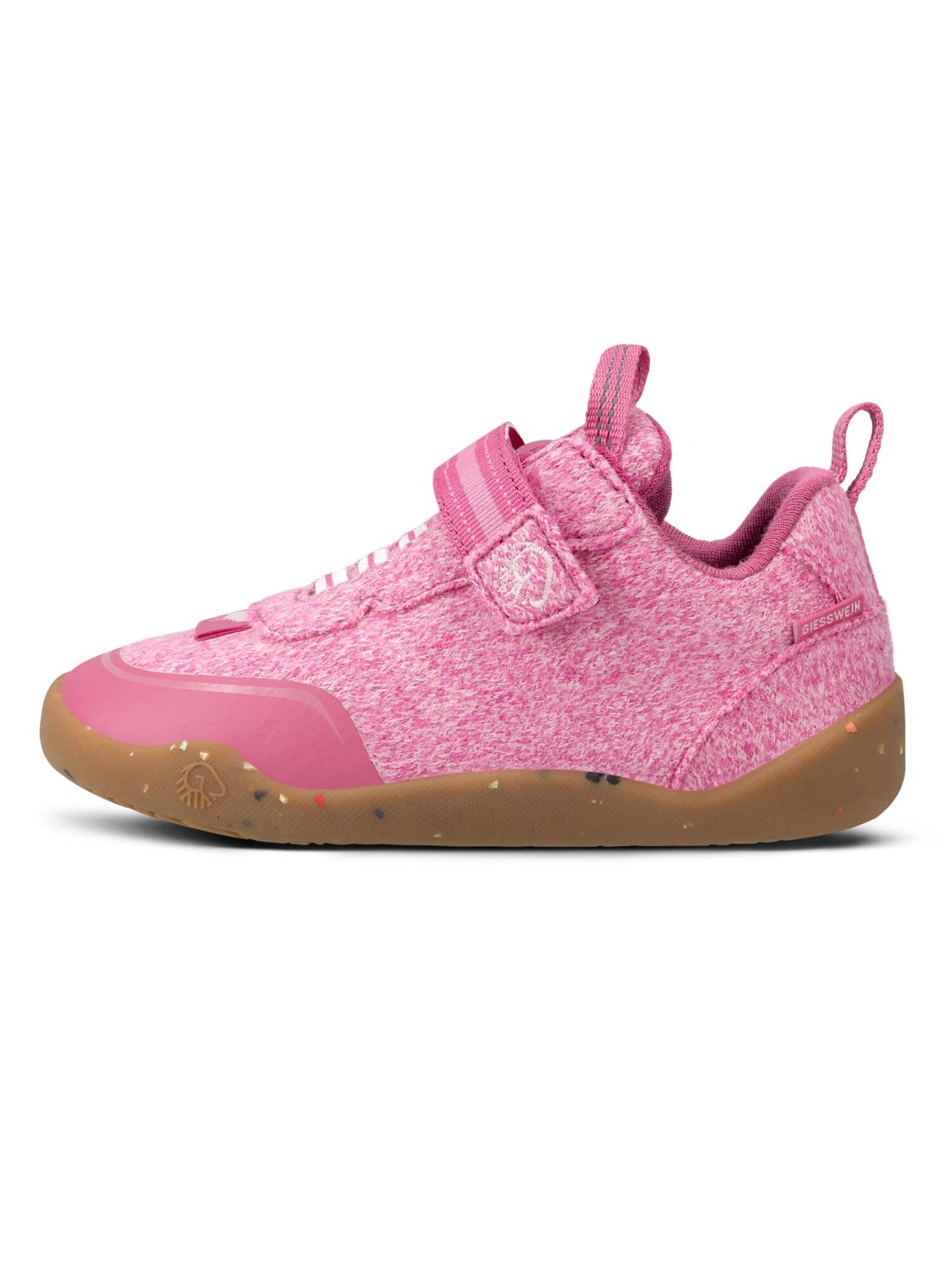 Chaussure basse 'Wooly Steps' GIESSWEIN en rose : devant