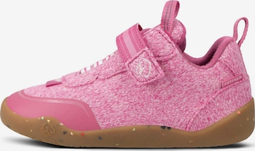 Chaussure basse 'Wooly Steps' GIESSWEIN en rose : devant