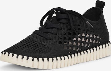 Baskets basses 'Tulip' ILSE JACOBSEN en noir : devant