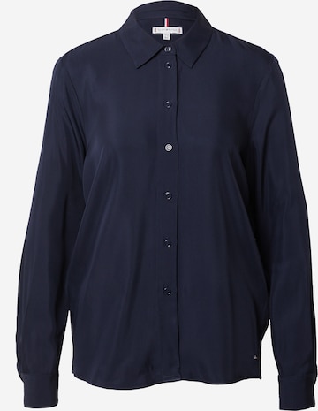 TOMMY HILFIGER Bluse i blå: forside