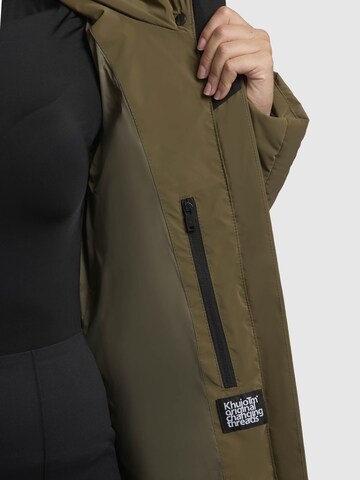 Cappotto invernale di khujo in verde
