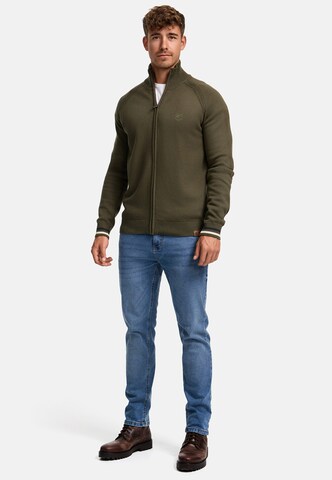 INDICODE JEANS Knit Cardigan 'Arutemia' in Green