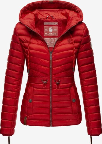 MARIKOO Between-Season Jacket 'Aniyaa' in Red: front