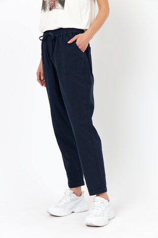 Soyaconcept Regular Hose in Blau: Vorderseite