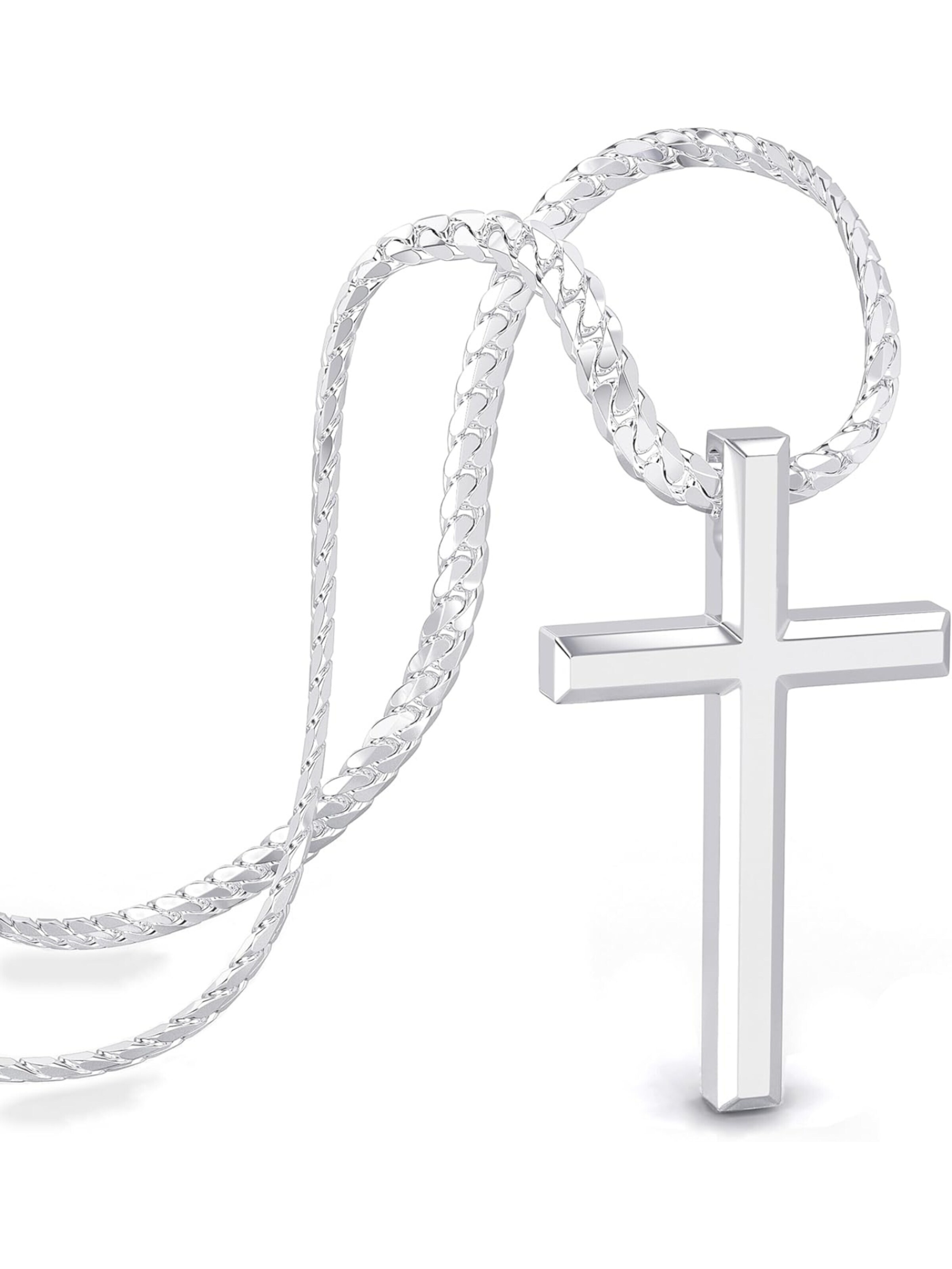 SERASAR Halsband 'Faith' i silver