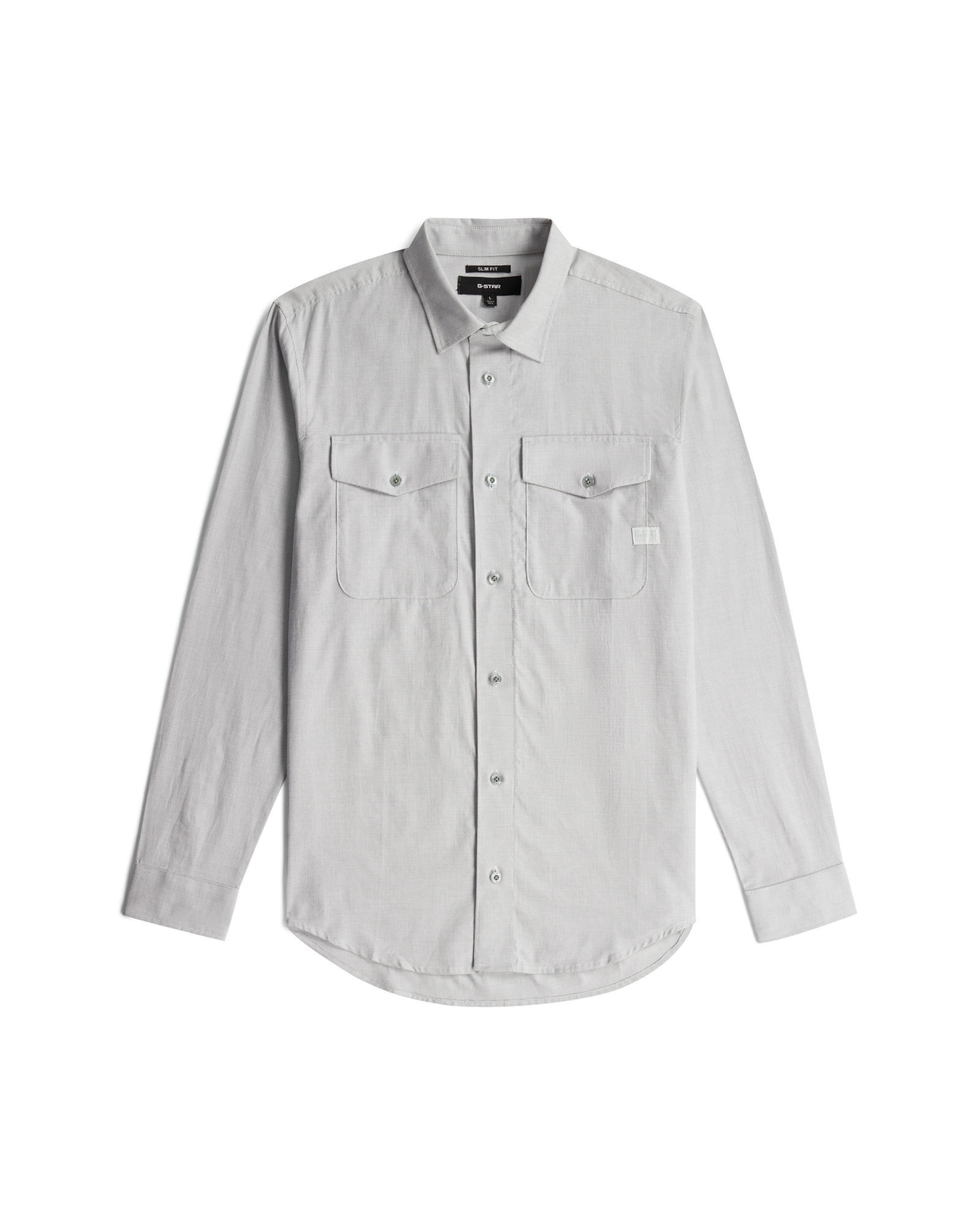 G-STAR Button Up Shirt in Grey, Item view