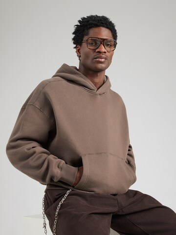 HOLLISTER Свитшот в Коричневый: спереди