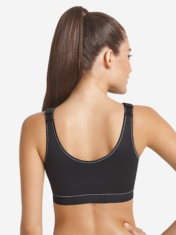 ANITA Minimiser Bra 'frontline open Sport' in Black