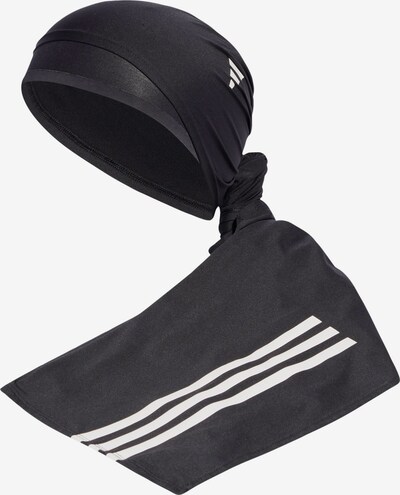 ADIDAS PERFORMANCE Sportschal  'Hidschab Own the Run' in schwarz / weiß, Produktansicht
