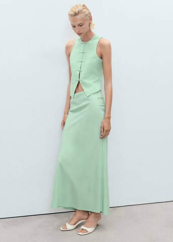 MANGO Weste 'Laguna' in Grün