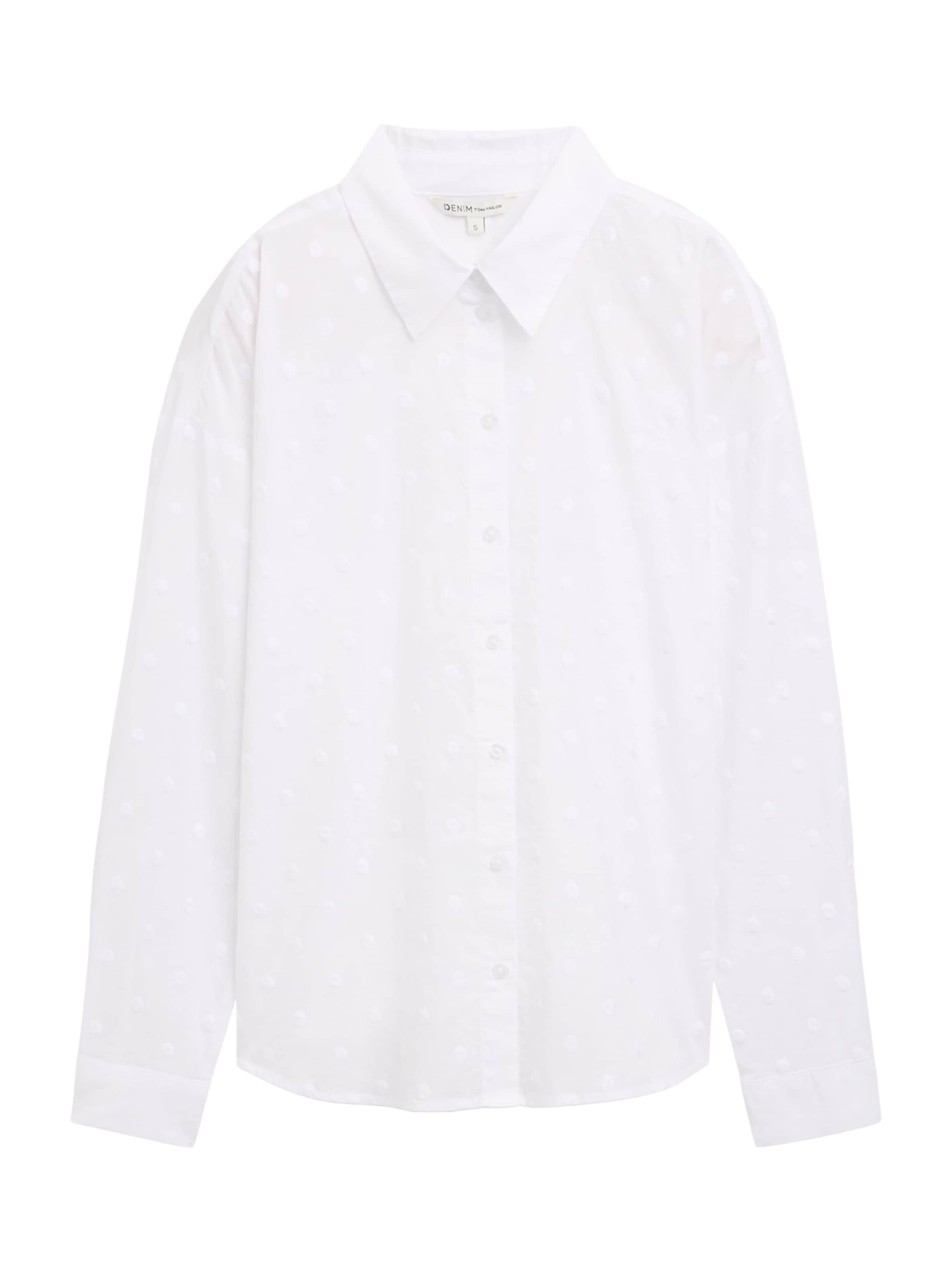 TOM TAILOR DENIM Pluus valge, Tootevaade