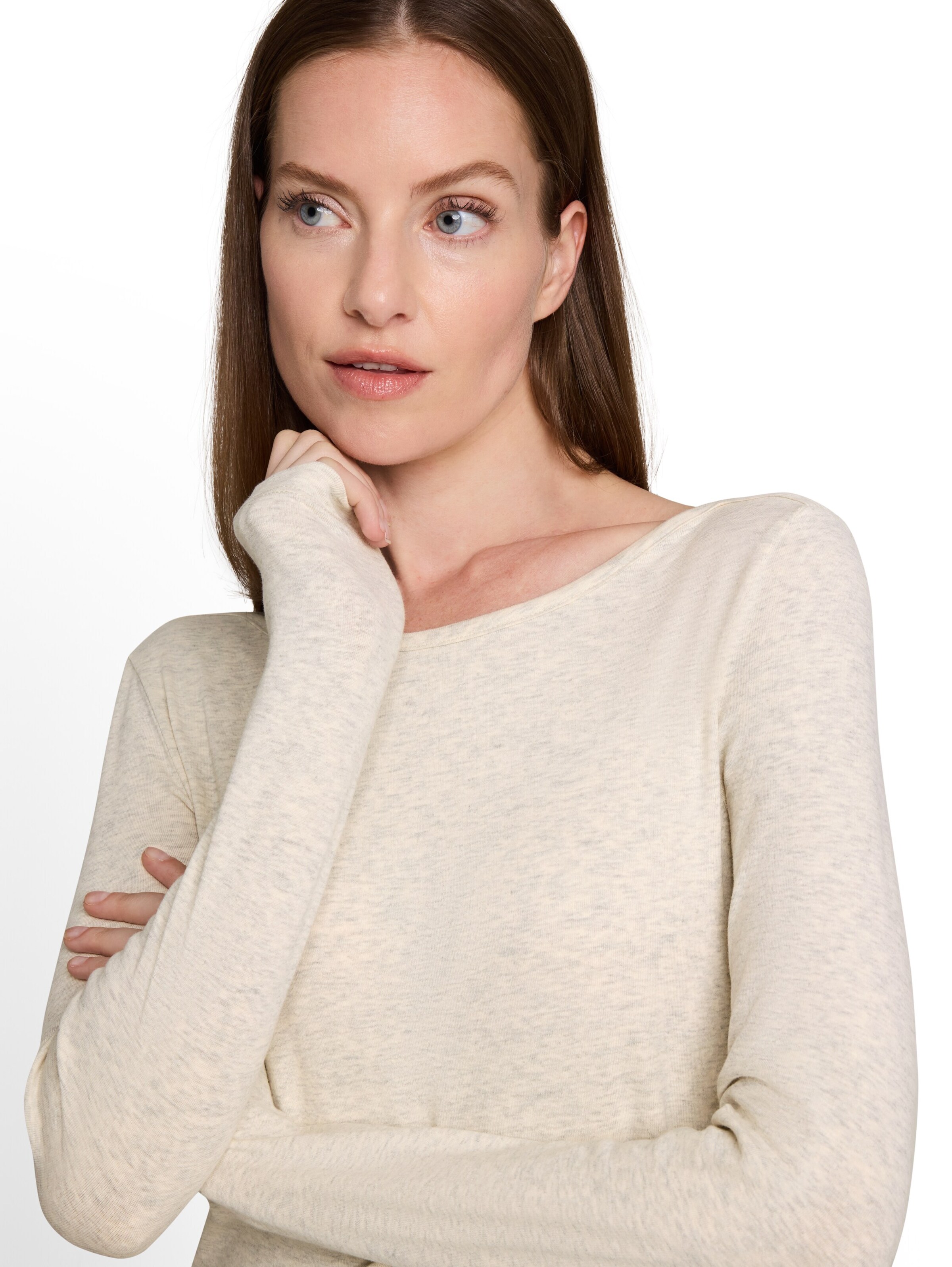 TOM TAILOR Shirt in Weiß
