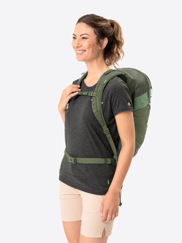 Zaino sportivo 'Agile Air' di VAUDE in verde: frontale