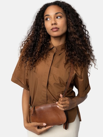 RE:DESIGNED Shopper ' Nyn ' in Bruin: voorkant