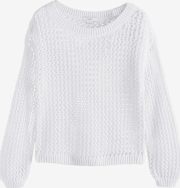 balta Next Megztinis: priekis