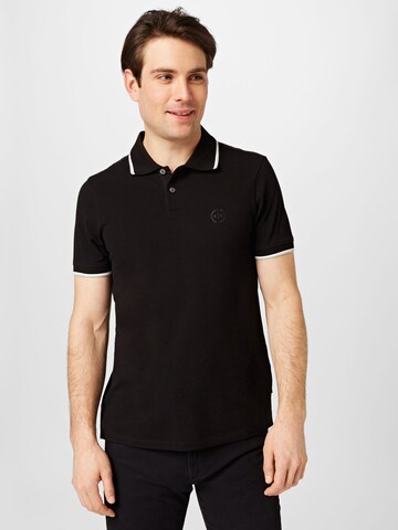 ARMANI EXCHANGE Shirt in Zwart: voorkant