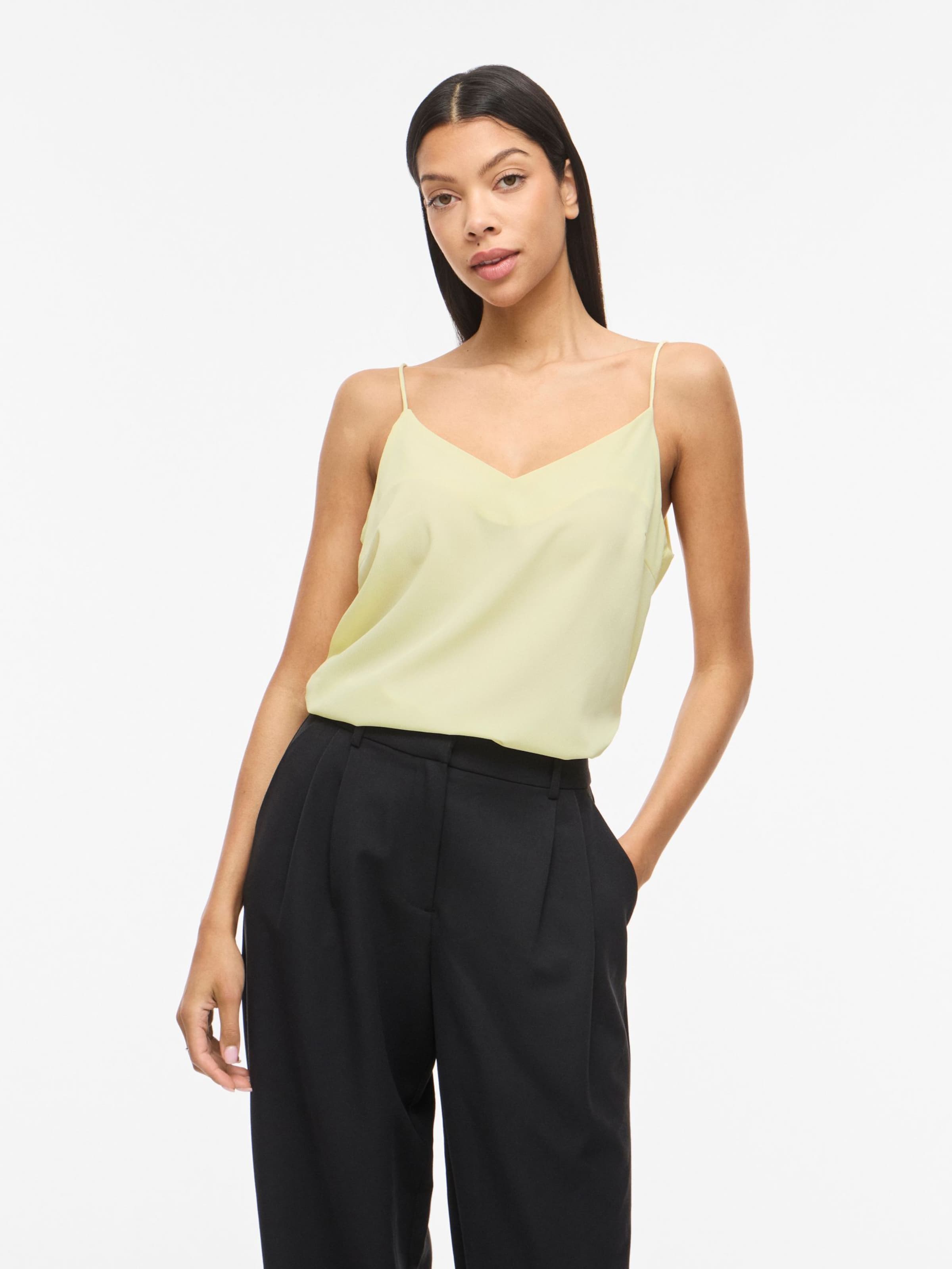 Haut 'VIMathilde' VILA en jaune : devant