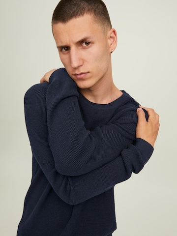 JACK & JONES Pulóver - kék