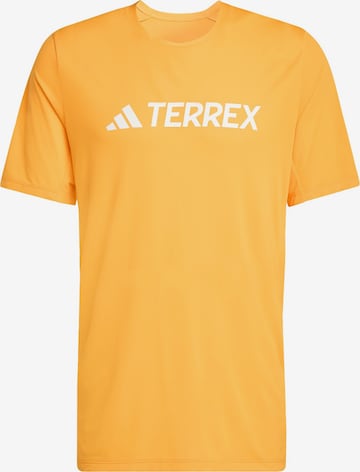 ADIDAS TERREX Performance Shirt in Orange: front