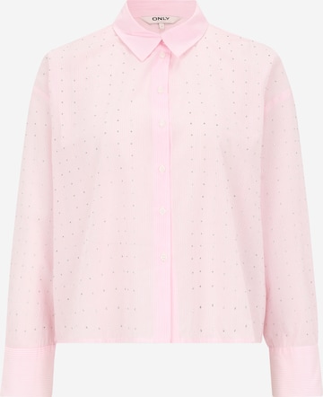 rozā Only Petite Blūze 'ONLJULIE': no priekšpuses