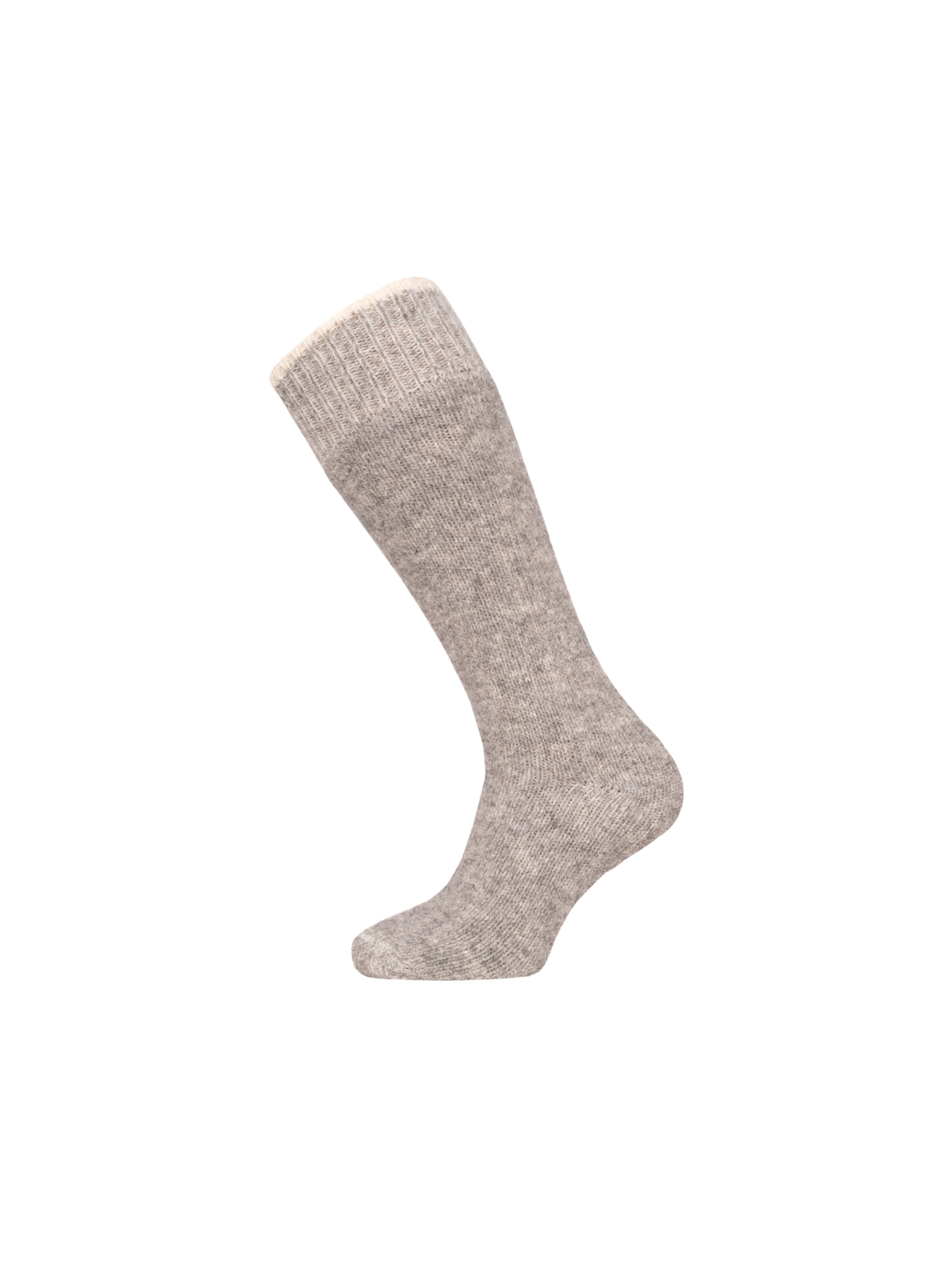 HomeOfSocks Knee High Socks 'HOSK953' in Grey: front