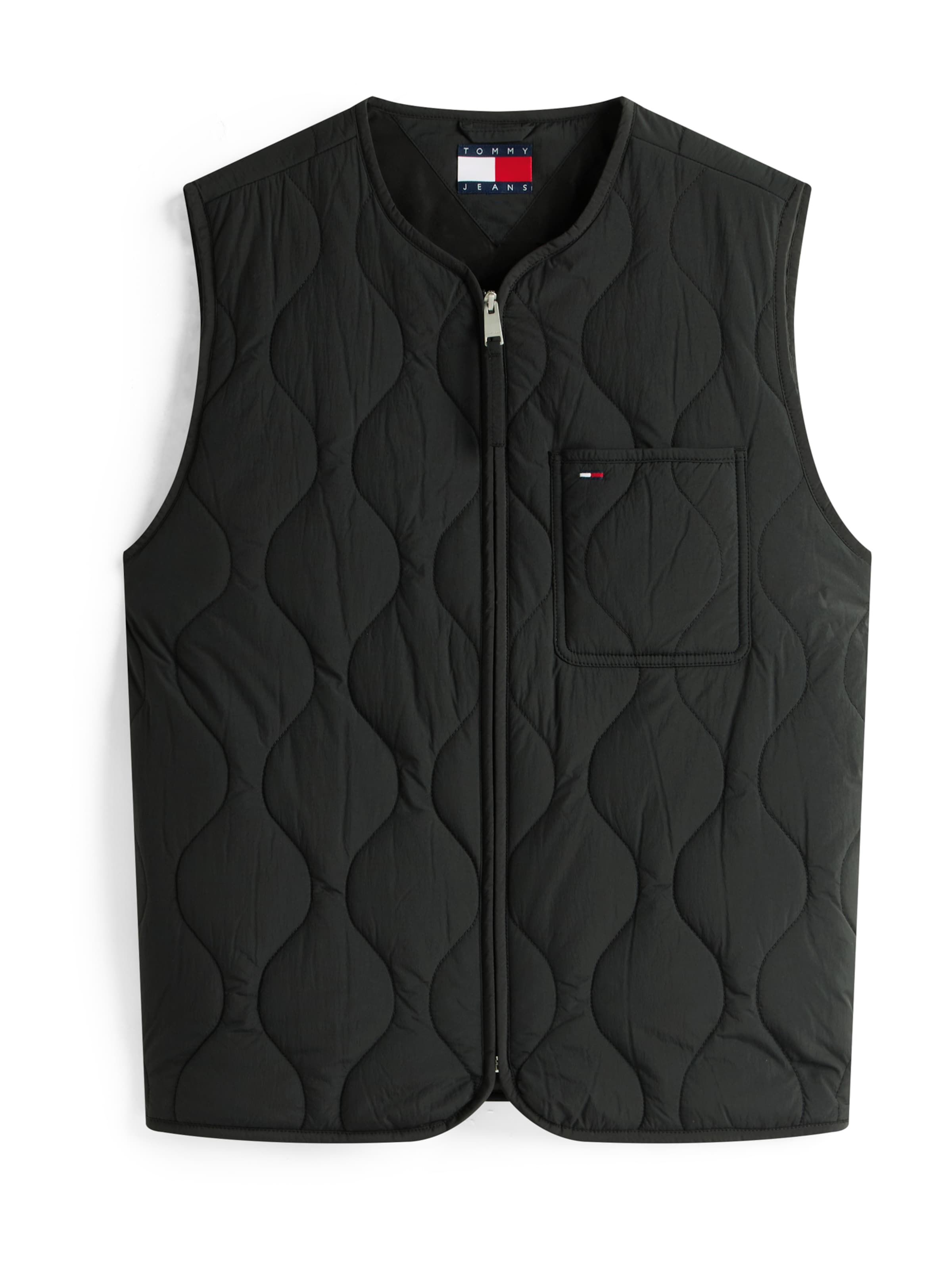 Tommy Jeans Väst i svart: framsida