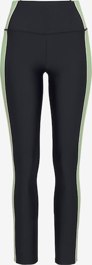 LASCANA ACTIVE Sports trousers in Green / Black, Item view
