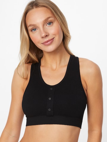 SISTERS POINT Top 'PENTA' in Black: front