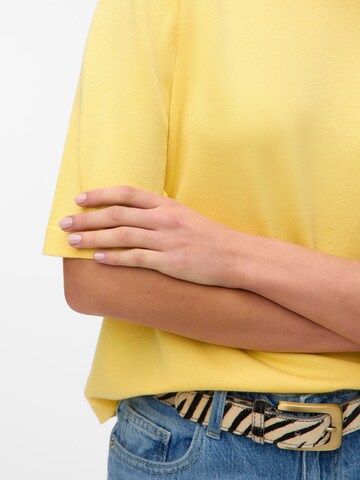 VERO MODA Trui 'VMSilje' in Geel