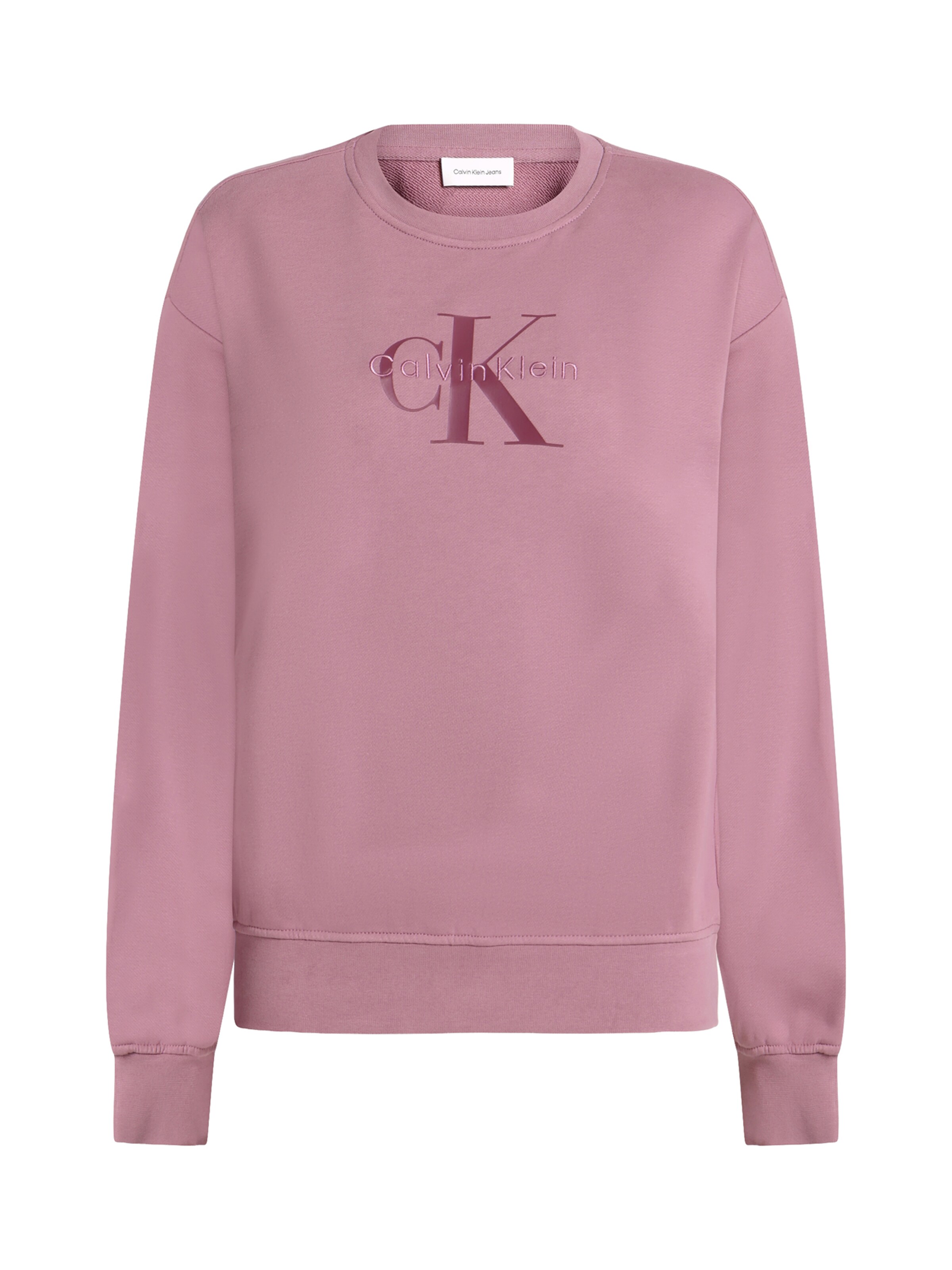 raudona Calvin Klein Jeans Megztinis be užsegimo: priekis