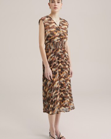 Abito camicia di WE Fashion in marrone: frontale