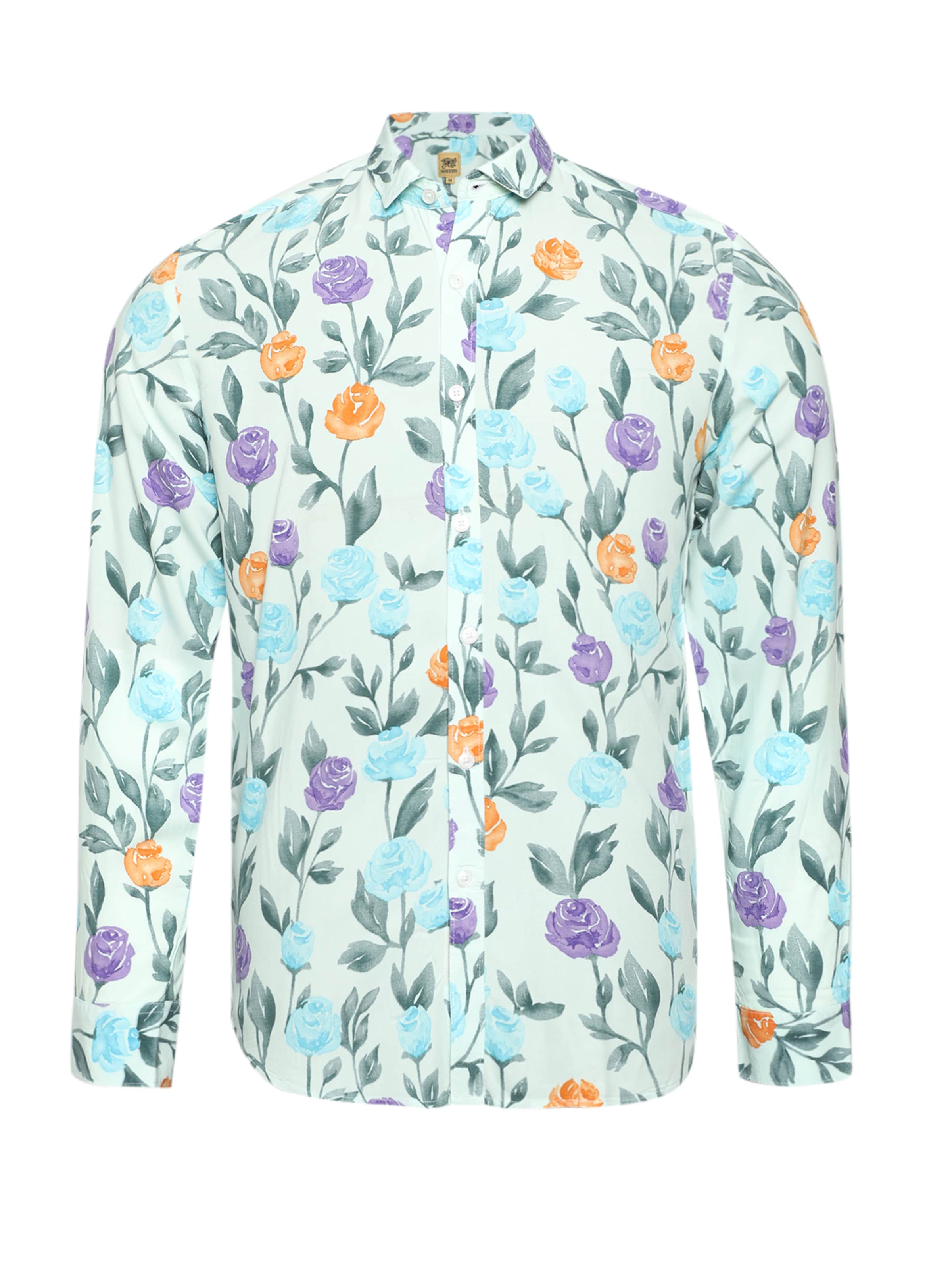 Coupe regular Chemise &#x27;Giovanni&#x27; Campus Sutra en mélange de couleurs : devant