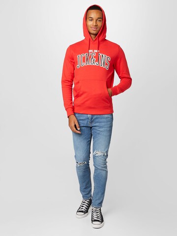 JACK & JONES Mikina 'CEMB' – červená