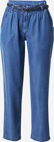 Pantalon MORE & MORE en bleu : devant