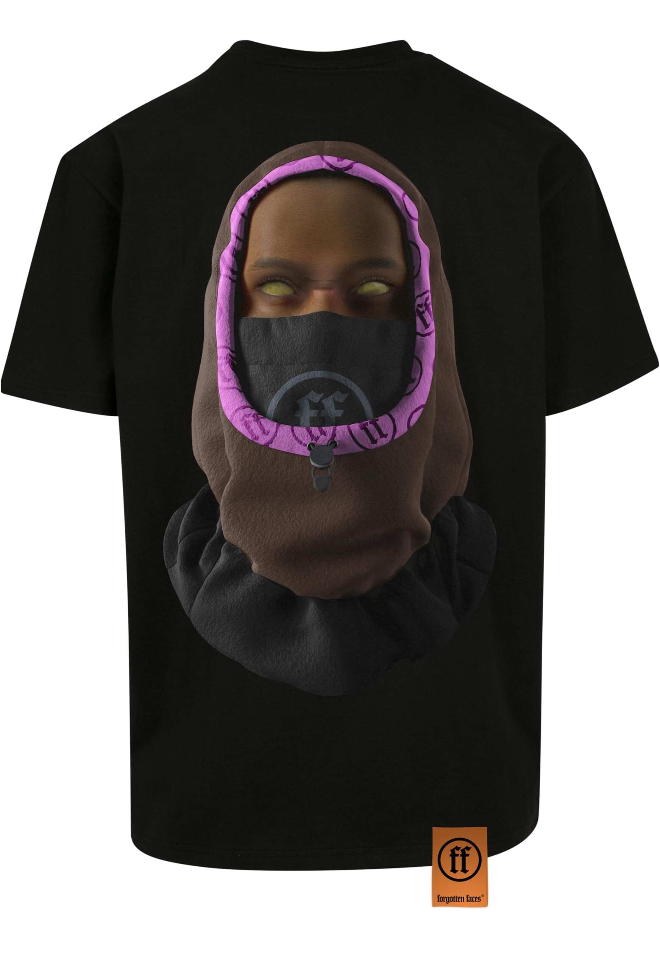 Forgotten Faces Shirt in Zwart