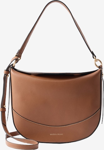 Vanessa Bruno Skuldertaske 'DAILY' i beige: forside