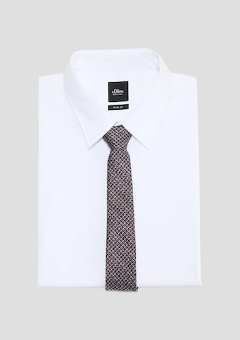 s.Oliver Tie in Grey