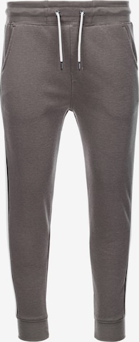 Ombre Tapered Pants 'P865' in Grey: front