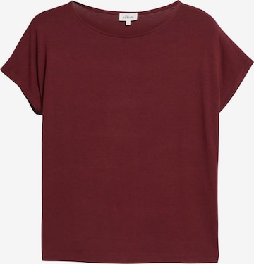 s.Oliver Shirt 's.Oliver - Dames t-shirt' in Rot: Vorderseite